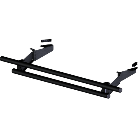 KFI PRODUCTS REAR BUMPER - - HONDA (101595) Black Front - Driven Powersports