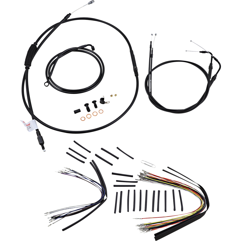 BURLY BRAND 07-10 FLST CABLE KIT 16" Front - Driven Powersports