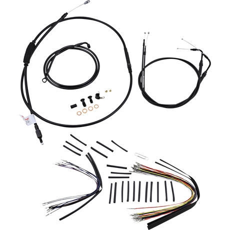BURLY BRAND 07-10 FLST CABLE KIT 16" Front - Driven Powersports