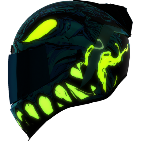 ICON HELMET AIRFORM MIPS MANIK'RR Light Blue Left Side - Driven Powersports