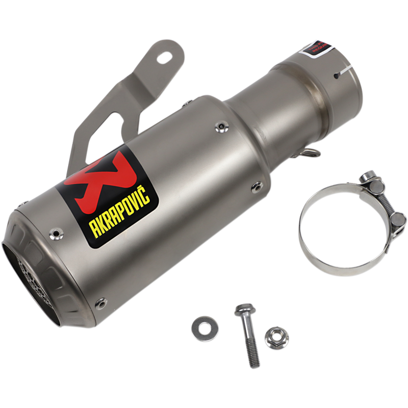 AKRAPOVIC 19-23 S1000RR GP SLIP ON Titanium Front - Driven Powersports