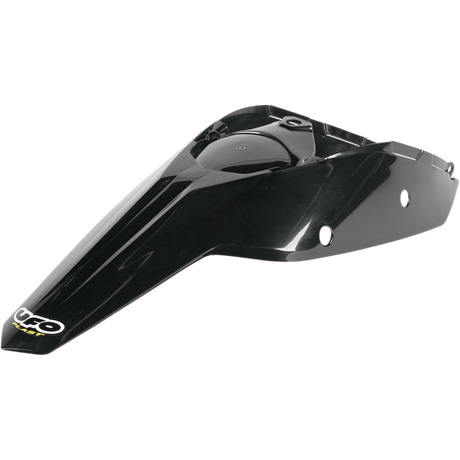 UFO SX/SXF 07-08 RR FENDR & SIDE PANELS Black 3/4 Front - Driven Powersports