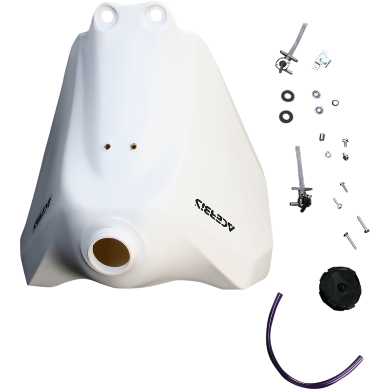ACERBIS TANK- SUZ DR650SE:96-12 5.3GAL White Top - Driven Powersports