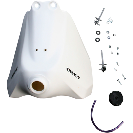 ACERBIS TANK- SUZ DR650SE:96-12 5.3GAL White Top - Driven Powersports