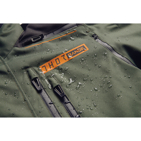 THOR JACKET RANGE Army/Orange Detail - Driven Powersports