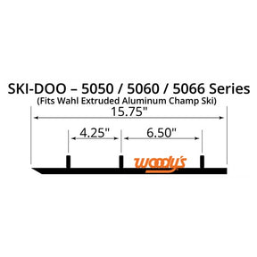 Woody's Competition Carbides (CSD-5066-1) - Driven Powersports