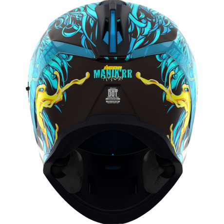ICON HELMET AIRFORM MIPS MANIK'RR Light Blue Back - Driven Powersports