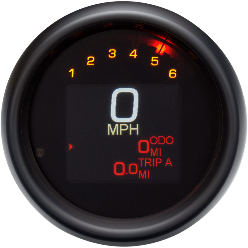 DAKOTA DIGITAL SPEEDO 3/3/8" 04-11 Blue Bronze Front - Driven Powersports
