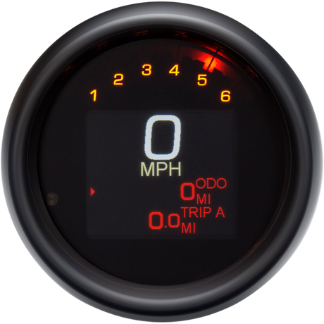 DAKOTA DIGITAL SPEEDO 3/3/8" 04-11 Blue Bronze Front - Driven Powersports