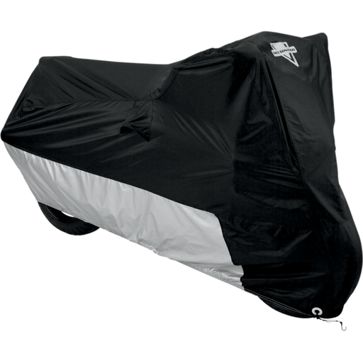 NELSON-RIGG COVER DELUXE BLK/SVR Application Shot - Driven Powersports