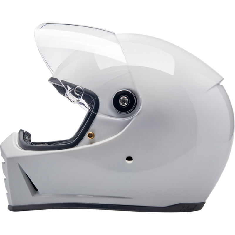 BILTWELL LANE SPLITTER ECE 22.06- GLOSS White Left Side - Driven Powersports