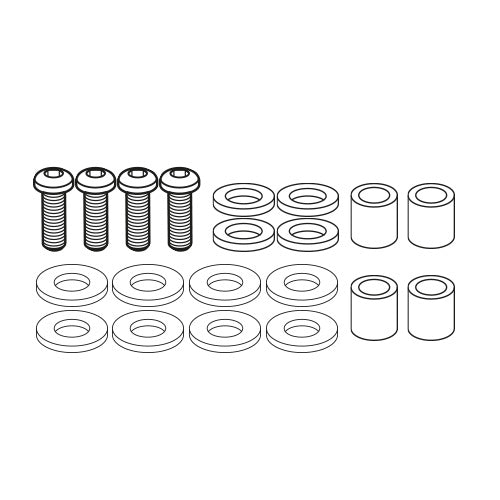 WINDSCREEN MOUNTING KIT 3101DT DL650 - Driven Powersports