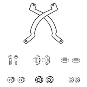 GIVI D330KIT Windshield Mounting Kit for BMW R1200GS