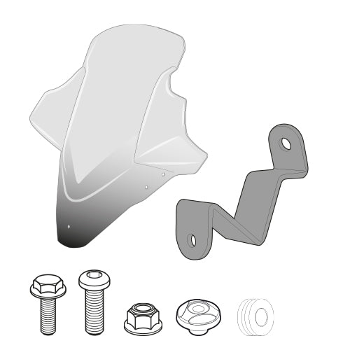 D4111KIT Windshield Mounting Kit for 41111DT - Driven Powersports