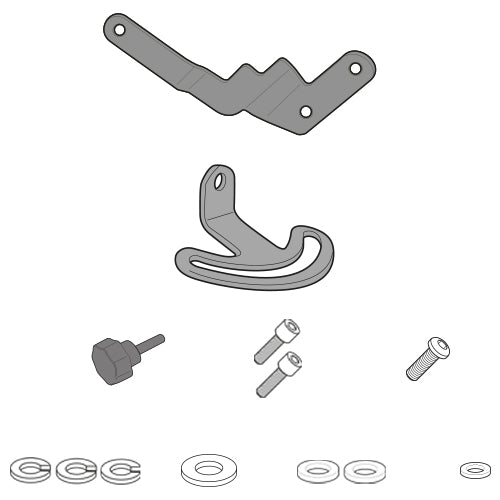 GIVI D5108KIT Windshield Mounting Kit for BMW R1200GS