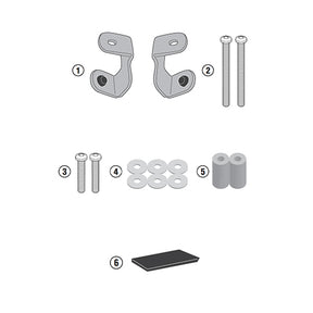 WINDSCREEN MOUNTING KIT C400X - Driven Powersports