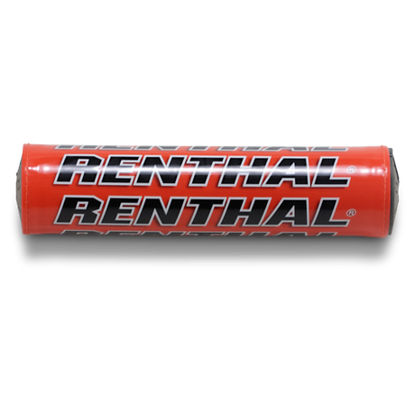 RENTHAL MINI SX BAR PAD 8.5" Orange Front - Driven Powersports