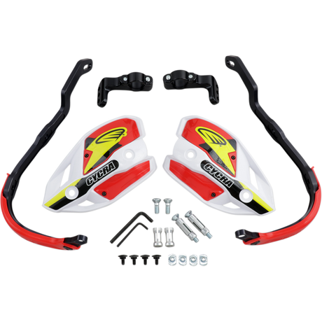 CYCRA GUARD HAND OS ULT White/Red Front - Driven Powersports