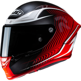 HJC RPHA 1 LOVIS Semi Flat Red/White Front - Driven Powersports