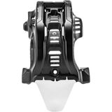 ACERBIS SKID PLATE KTM HUS Black 16/White Front - Driven Powersports