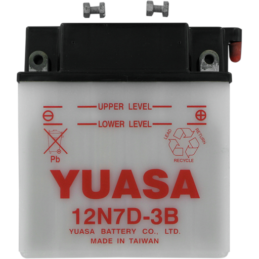 YUASA 12N7D-3B CONVENTIONAL 12 VOLT Front - Driven Powersports