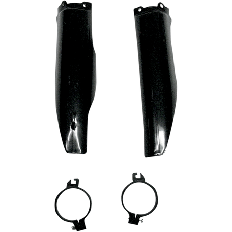 UFO KX125/250 04 FORK SLIDER PROTECTORS BLCK Other - Driven Powersports