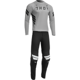 THOR PANT THOR ASSIST Black Front - Driven Powersports