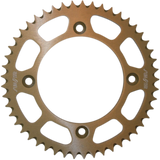SUNSTAR SPROCKETS 428-46T ALUMINUM REAR SPROCKET Natural Front - Driven Powersports