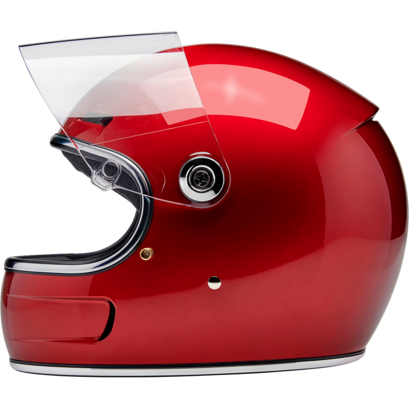 BILTWELL HELMET GRINGO SV Red Left Side - Driven Powersports