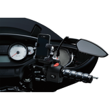 KURYAKYN MULTIFIT ISO-GRIPS PN 6340 Black Application Shot - Driven Powersports