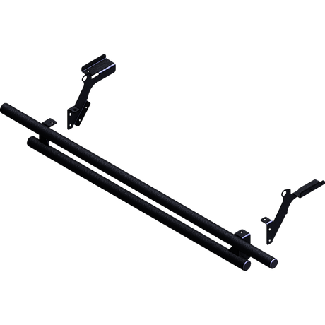 KFI PRODUCTS REAR BUMPER - - HONDA (101585) Black Front - Driven Powersports