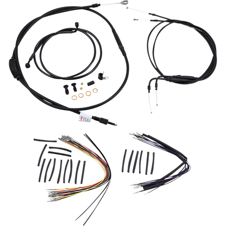 BURLY BRAND 00-06 FLST CABLE KIT 16" Front - Driven Powersports