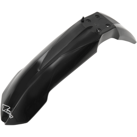 UFO SX/SXF 07-08 EXC 08 FRONT FENDER Black 3/4 Front - Driven Powersports