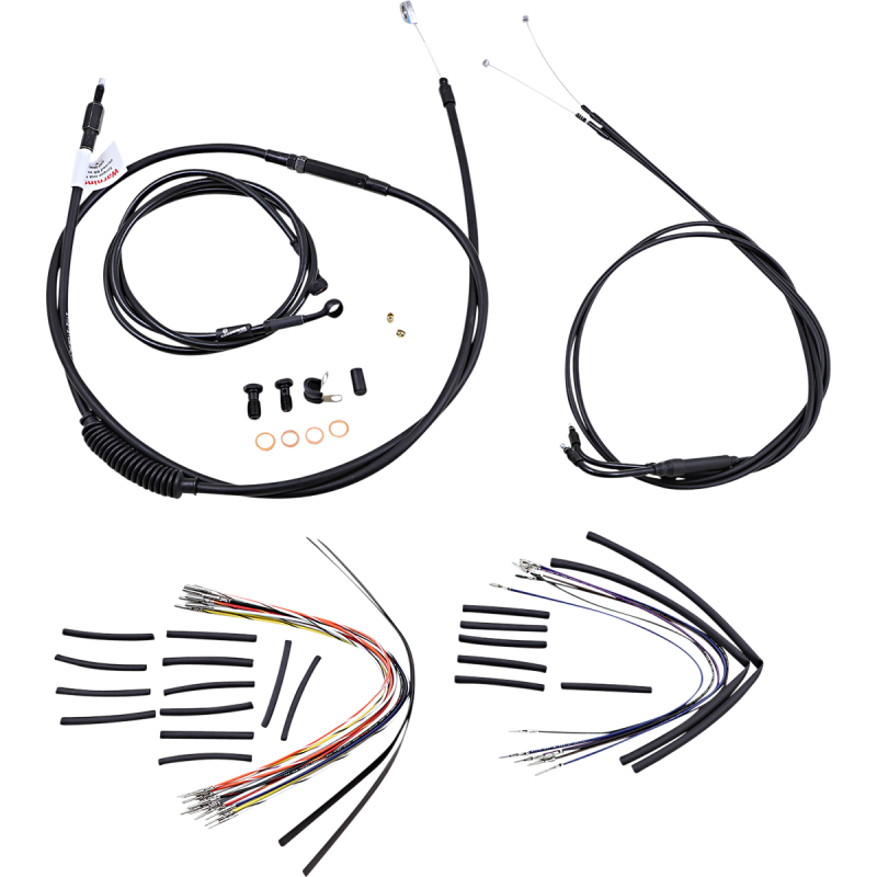 BURLY BRAND 00-06 FXST CABLE KIT 18" Front - Driven Powersports