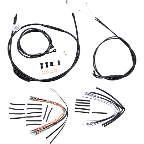 BURLY BRAND 00-06 FXST CABLE KIT 18" Front - Driven Powersports