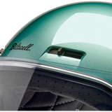 BILTWELL HELMET GRINGO SV Sea Foam Detail - Driven Powersports