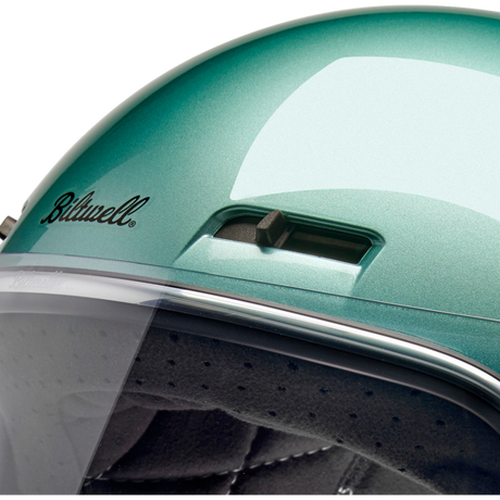 BILTWELL HELMET GRINGO SV Sea Foam Detail - Driven Powersports