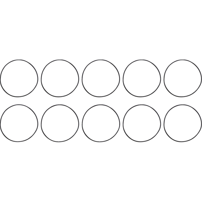 JAMES GASKET 99-13 T/C CYL BASE O-RING 10 PACK Front - Driven Powersports
