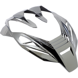 ICON AIRFOIL AFLT Silver Front - Driven Powersports