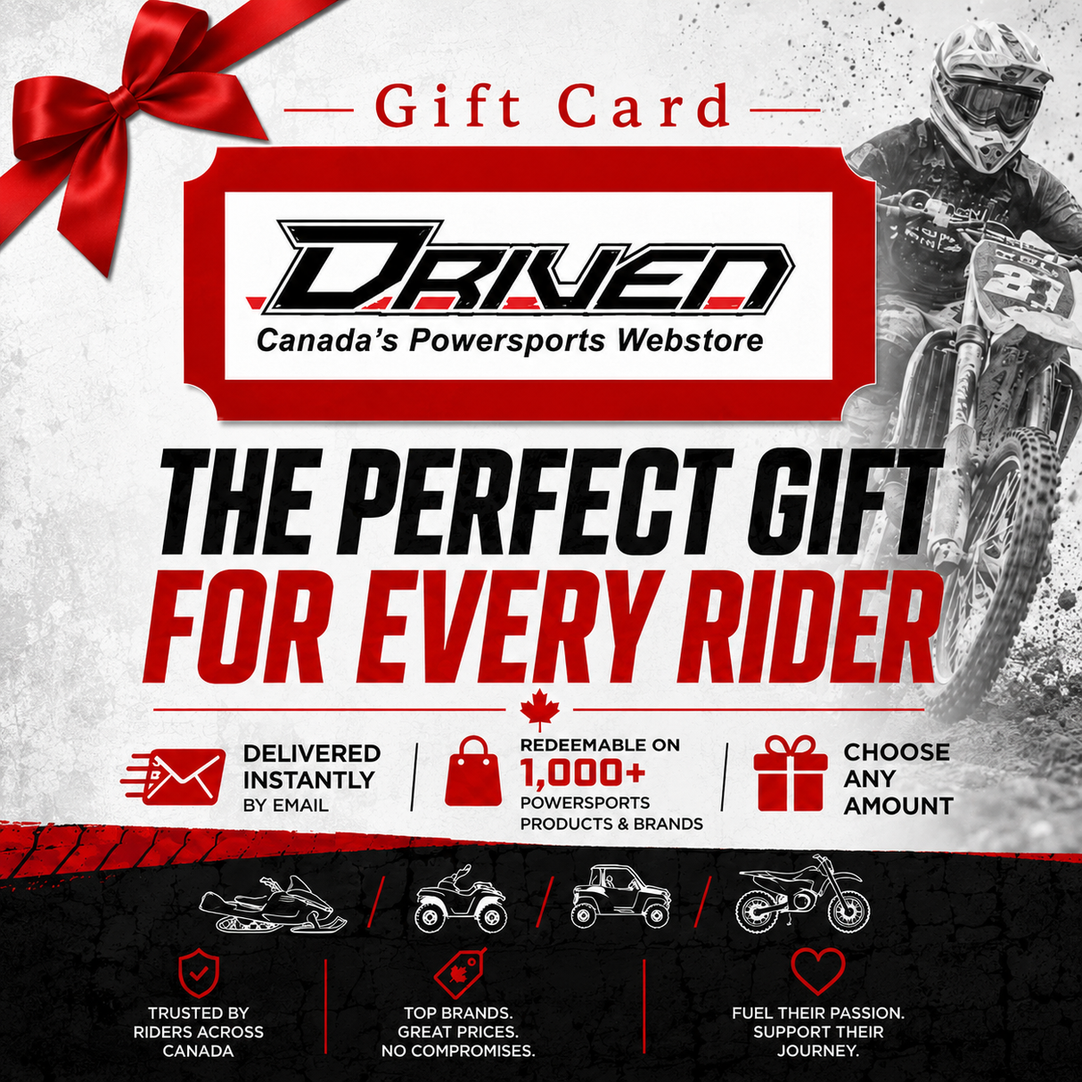 DRIVEN Digital Gift Card