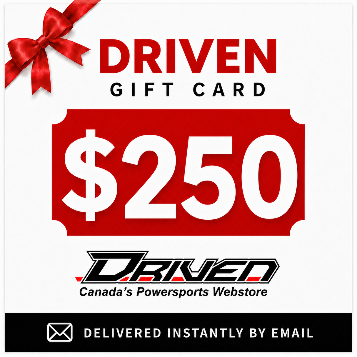 DRIVEN Digital Gift Card