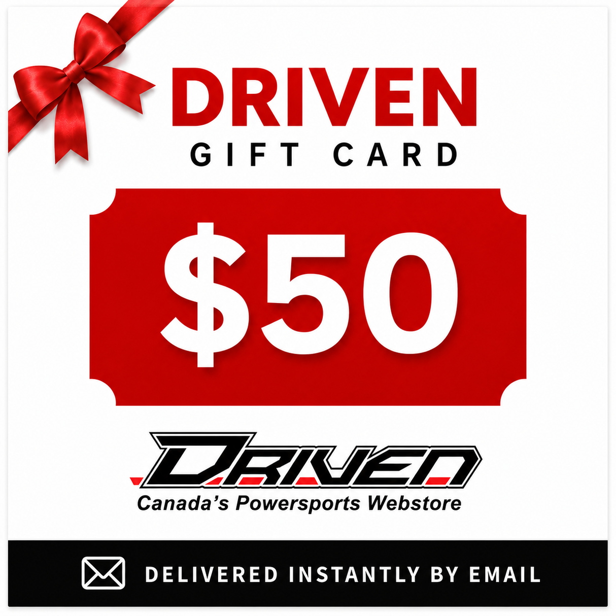 DRIVEN Digital Gift Card