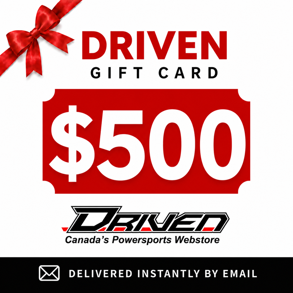 DRIVEN Digital Gift Card