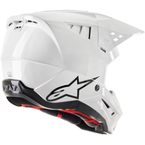 ALPINESTARS HELMET SM5 SOLID White Back - Driven Powersports
