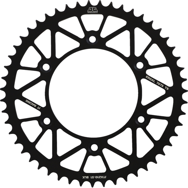 JT SPROCKETS SPR.51T JTA CRF250R 04-10/CRF450X 05-20 OE Black Front - Driven Powersports