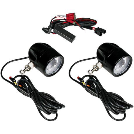 CUSTOM DYNAMICS LIGHT FOG UNV Black Front - Driven Powersports