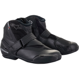 ALPINESTARS BOOT SMX1R V 42 Black/Black Front - Driven Powersports