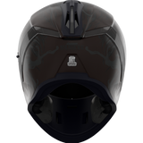ICON HELMET AIRFORM MIPS MANIK'RR Dark Black Back - Driven Powersports