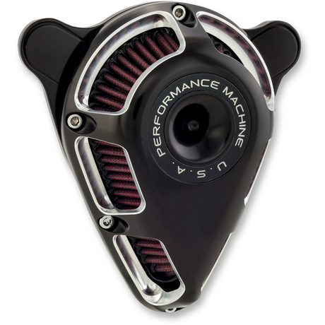 PERFORMANCE MACHINE AIRCLEANER JET 08-16 FLHT CC 3/4 Front - Driven Powersports