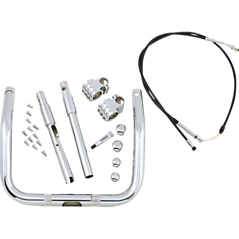 KLOCK WERKS HANDLEBAR KLIP 13 C-DH Charcoal Front - Driven Powersports